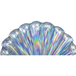 MATERASSINO GONFIABILE LOUNGE CONCHIGLIA IRIDESCENTE 185X114CM MARE PISCINA 43414