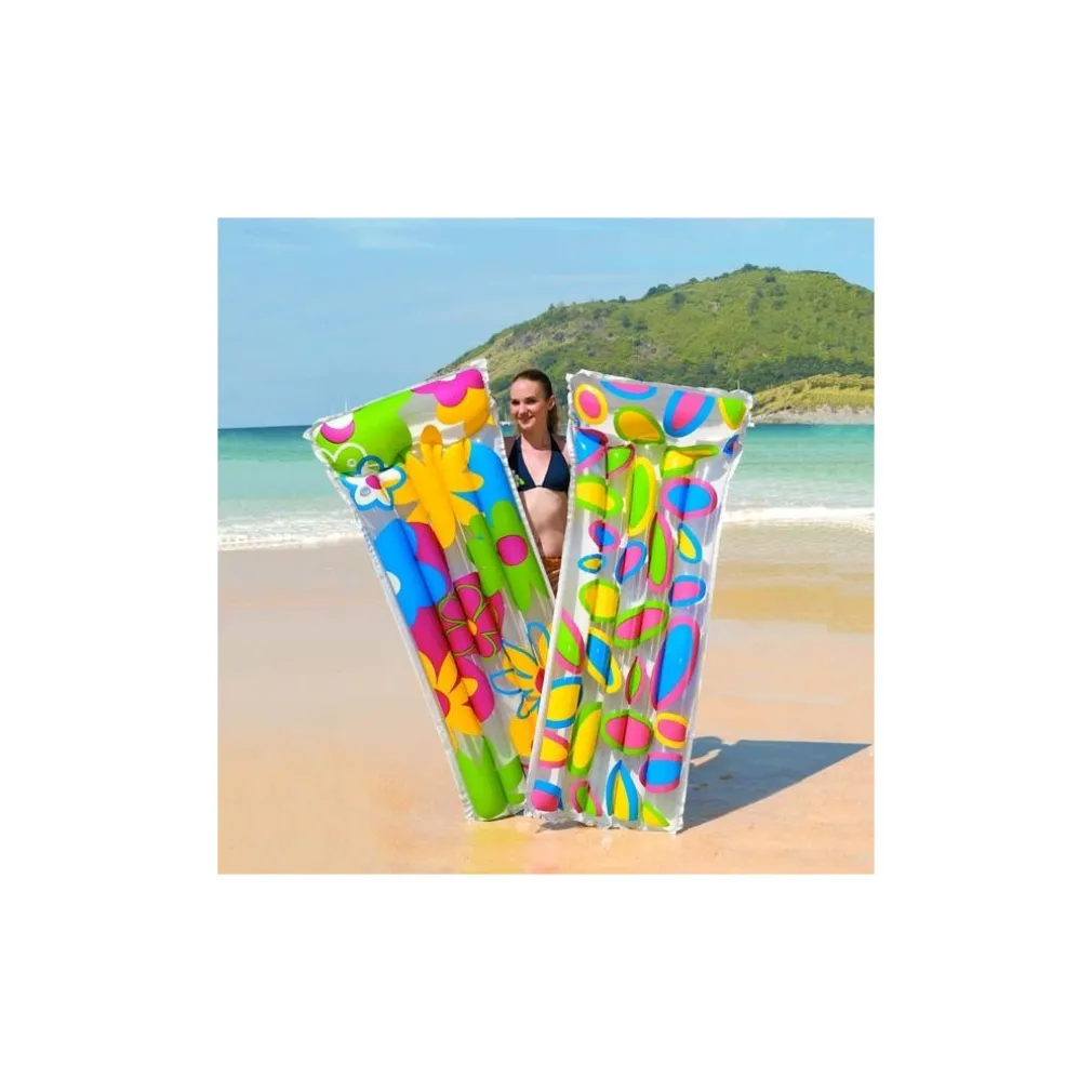 MATERASSINO GONFIABILE MARE PISCINA 183 X 76 X 27 CM MATERASSO IN VARI COLORI