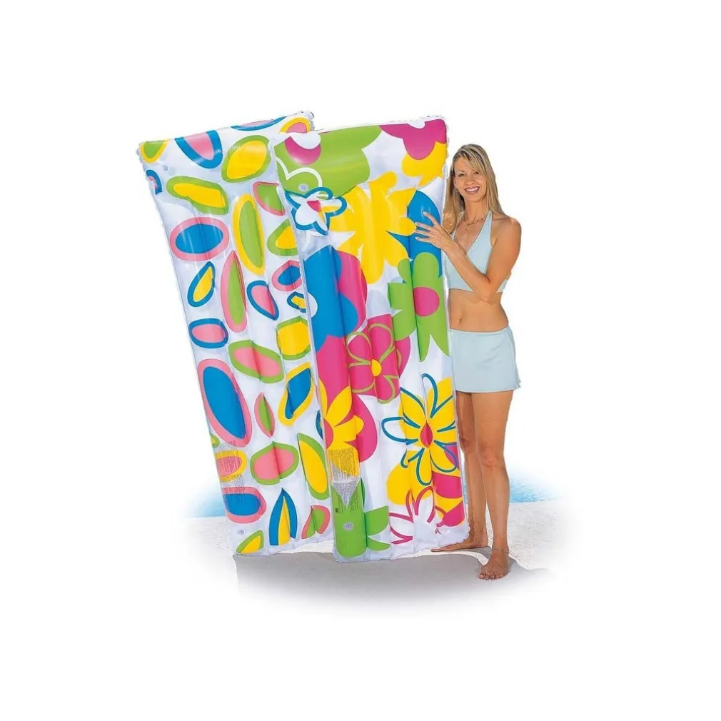 MATERASSINO GONFIABILE MARE PISCINA 183 X 76 X 27 CM MATERASSO IN VARI COLORI