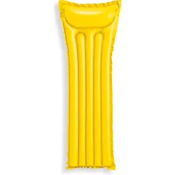 MATERASSINO GONFIABILE TINTA UNITA 3 COLORI ASSORTITI 183 X 69 CM PISCINA 59703