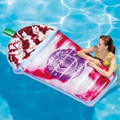 MATERASSINO ISOLA GONFIABILE STAMPA GRANITA IN PVC MARE PISCINA 198X107 CM