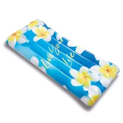 MATERASSINO ISOLA GONFIABILE STAMPA HAWAII IN PVC MARE PISCINA 178 X 84 CM