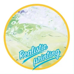 MATERASSINO ISOLA GONFIABILE STAMPA FRIZZANTE IN PVC MARE PISCINA 179 X 91 CM