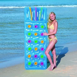 MATERASSINO MATERASSO GONFIABILE SINGOLO DA MARE PISCINA SDRAIO 188x71CM