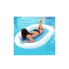 MATERASSINO OVALE ISOLA GONFIABILE YACHT LINE MARE PISCINA PVC 185 X 117 CM