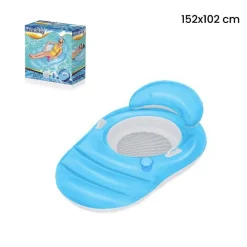 MATERASSINO POLTRONA LUXE RELAXER LOUNGE SEDILE IN RETE 152X102CM PISCINA 43646