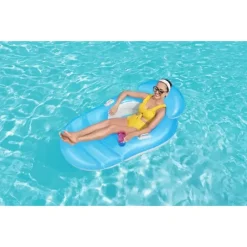 MATERASSINO POLTRONA LUXE RELAXER LOUNGE SEDILE IN RETE 152X102CM PISCINA 43646