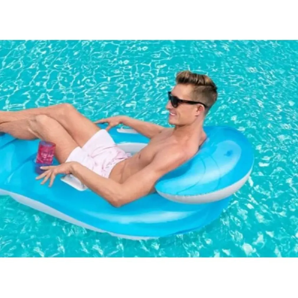 MATERASSINO POLTRONA LUXE RELAXER LOUNGE SEDILE IN RETE 152X102CM PISCINA 43646