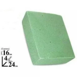 MATTONELLA SPUGNA ACQUA 24 X 16 X 4 CM COMPOSIZIONI FLOREALI PIANTE FIORI VASO