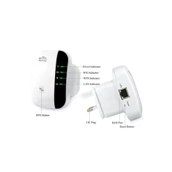 300Mbps Wireless N 802.11 Ripetitore Wifi Gamma Booster Extender PONTE AP