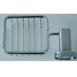 MENSOLA BAGNO DOCCIA PORTA SAPONE SAPONETTA RETTANGOLARE FISSAGGIO A MURO 52430A