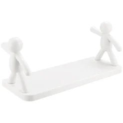 MENSOLA DA PARETE DECORATIVO SCAFFALE SOSPESO CON ADESIVO ORGANIZER CUCINA BAGNO SOGGIORNO