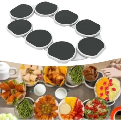 MENSOLA GIREVOLE RESISTENTE AL CALORE CENTROTAVOLA PER RIUNIONI FAMIGLIA ARMADIETTI