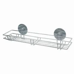 MENSOLA RETTANGOLARE PORTAOGGETTI ARREDO DA BAGNO MONTAGGIO CON BIADESIVO 79846