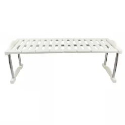 MENSOLA SOVRAPPONIBILE SALVASPAZIO ORGANIZER IMPILABILE ARMADIO MOBILI 65x24x20