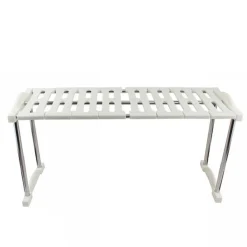 MENSOLA SOVRAPPONIBILE SALVASPAZIO ORGANIZER IMPILABILE ARMADIO MOBILI 65x24x30