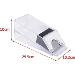 MESCOLATORE DI CARTE DA POKER BLACKJACK DISTRIBUTORE PORTATILE MESCOLA PER GIOCO