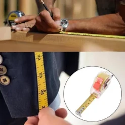 METRO IN METALLO FLESSOMETRO DA 10MT FLESSIBILE CON BLOCCO RETRATTILE GANCIO