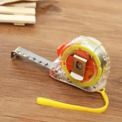 METRO IN METALLO FLESSOMETRO DA 10MT FLESSIBILE CON BLOCCO RETRATTILE GANCIO