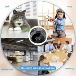 MICRO CAMERA 1080P HD WIFI MINI IP TELECAMERA NASCOSTA VIDEOCAMERA MAGNETICA A9