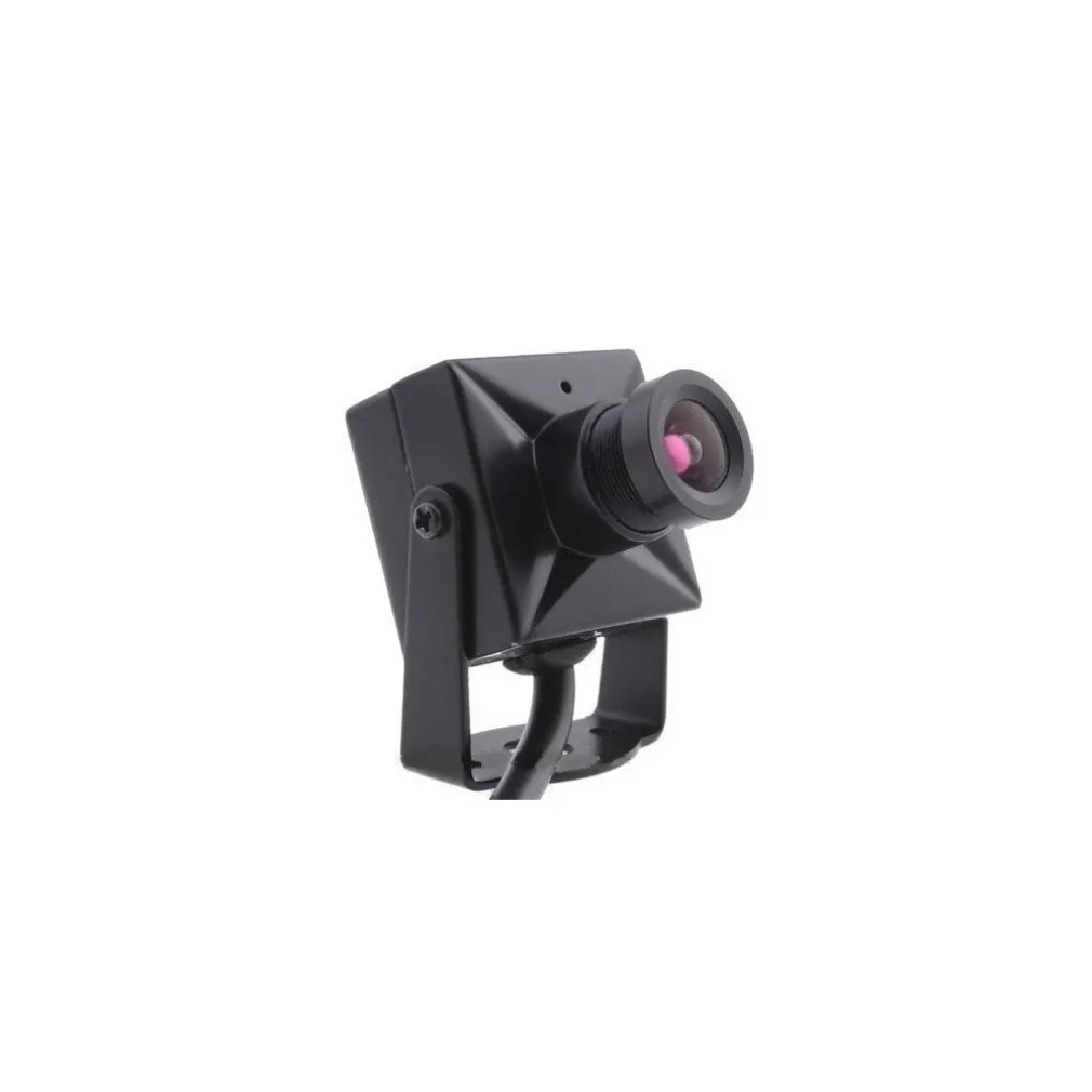 MICRO MINI TELECAMERA CAMERA A COLORI AUDIO VIDEO MICROFONO STAFFA SORVEGLIANZA