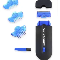 MICRO RASOIO ELETTRICO GROOM PORTATILE TAGLIA PELI CAPELLI BARBA RICARICABILE