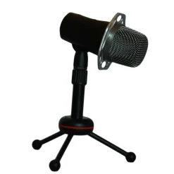 MICROFONO A CONDENSATORE PER TRASMISSIONE REGISTRAZIONE VOCALE CONFERENZE PC Y10