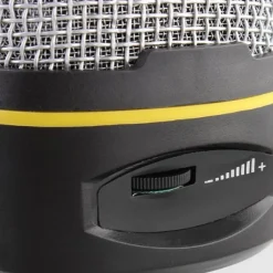 MICROFONO A CONDENSATORE TREPPIEDE DA TAVOLO CAVO JACK PC NOTEBOOK CHAT QY920