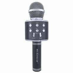 MICROFONO ALTOPARLANTE BLUETHOOT WIRELESS CON SPEAKER KARAOKE MAXTECH MIC-06