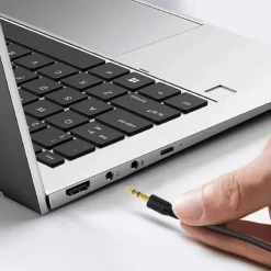 MICROFONO DA TAVOLO REGOLABILE JACK 3,5MM PER PC NOTEBOOK M580 OMNIDIREZIONALE