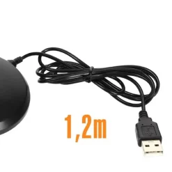 MICROFONO DA TAVOLO REGOLABILE CON USB PER PC NOTEBOOK U780 SUONO OMNIDIREZIONALE
