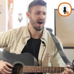 MICROFONO LAVALIER JACK 3,5 MM SUONO OMNIDIREZIONALE A 360° CAVO 3 METRI AV3553M