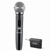 MICROFONO PROFESSIONALE UHF CON RICEVITORE WIRELESS KARAOKE CONFERENZE KTV-8.6