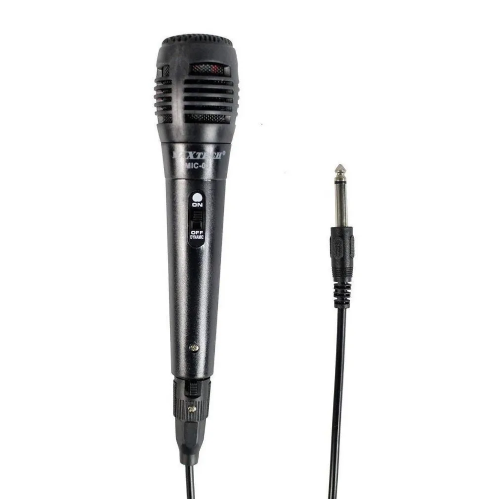 MICROFONO PROFESSIONALE UNIDIREZIONALE DINAMICO KARAOKE SV-200 MAXTECH MIC-03
