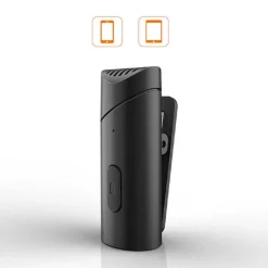 MICROFONO WIRELESS 2.4GHZ Q-HW66B CLIP ON TYPE-C CELLULARE TABLET RIDUZIONE RUMORE