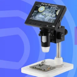 MICROSCOPIO ELETTRONICO DIGITALE USB INGRANDIMENTO ZOOM 1000X REGOLABILE 8 LED