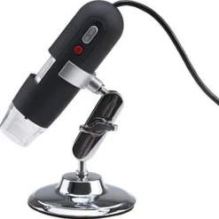 MICROSCOPIO USB DIGITALE 80X 800X PC NOTEBOOK FOTO VIDEO 8 LED 2.0 MPX STAFFA CD