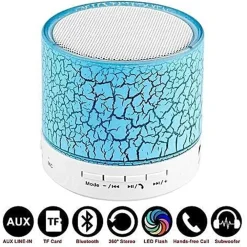 MINI ALTOPARLANTE BLUETOOTH CON LUCE LED USB BOMBONIERE REGALO PER ADULTI BAMBINI