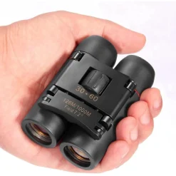 MINI BINOCOLO CANNOCCHIALE ZOOM 30 x 60 VISIONE DIURNA E NOTTURNA PIEGHEVOLE