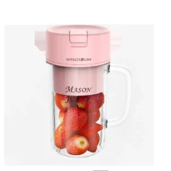 MINI BLENDER FRULLATORE PORTATILE RICARICABILE CON CANNUCCIA PER VIAGGI, UFFICIO