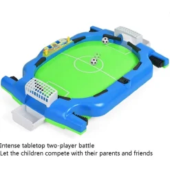 MINI CAMPO DA CALCIO BALILLA DA TAVOLO PALLINE GIOCO INTERATTIVO BAMBINI REGALI