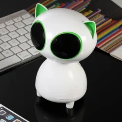MINI CASSA AMPLIFICATORE SPEACKER PER COMPUTER PC DA 3W USB 5V A FORMA DI GATTO