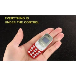 MINI CELLULARE L8STAR SMARTPHONE GSM BLUETOOTH DUALSIM TASCABILE NON TRACCIABILE