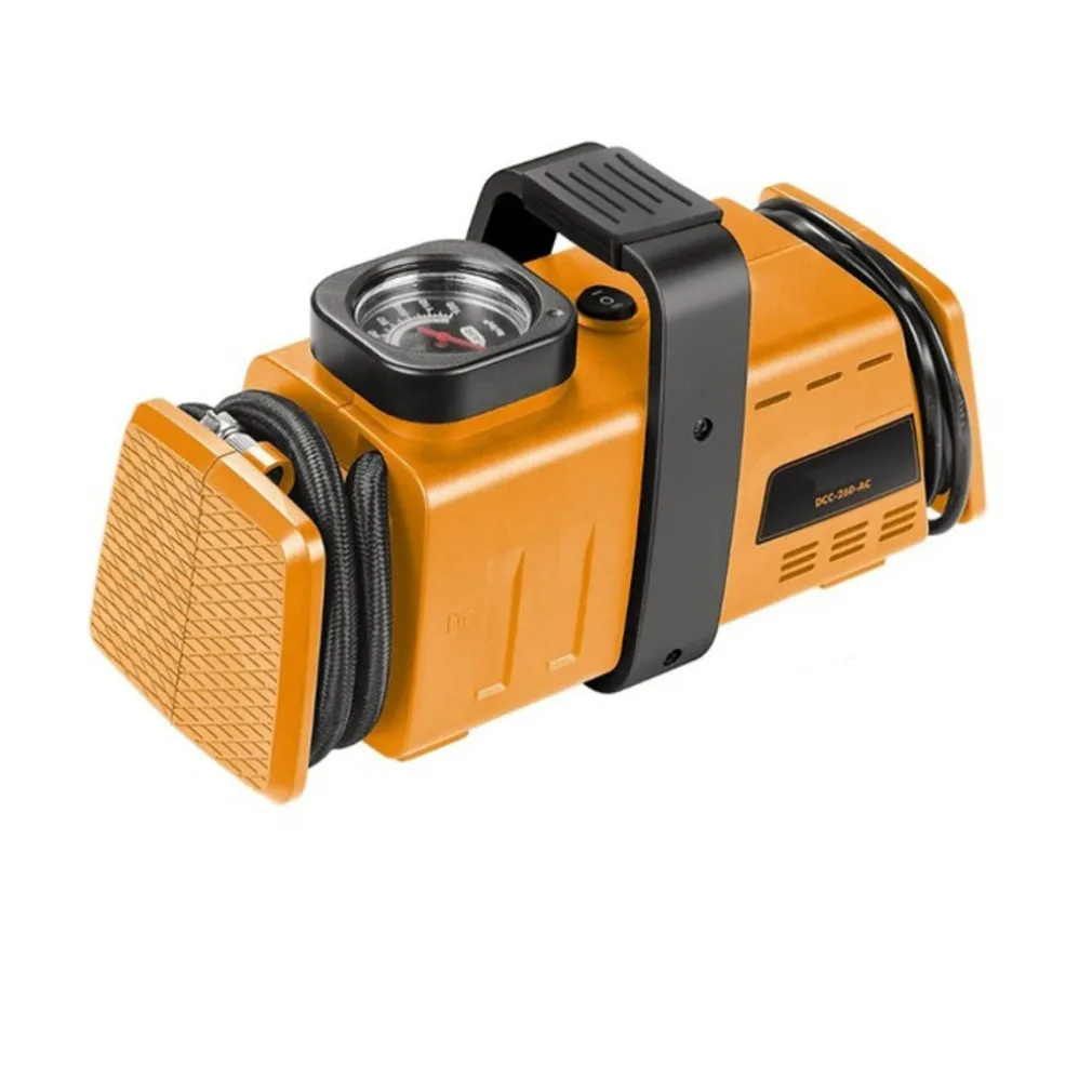 MINI COMPRESSORE PORTATILE CANOTTI AUTO 12V 220V AUTO BICI MOTO DCC-260