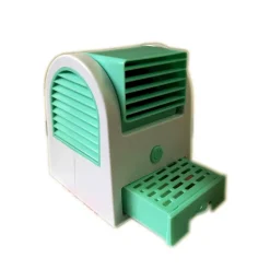 MINI CONDIZIONATORE CLIMATIZZATORE VENTILATORE USB BATTERIE GHIACCIO ARIA FREDDA