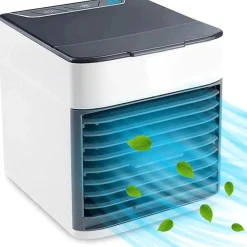 MINI CONDIZIONATORE PORTATILE DEUMIDIFICATORE A GHIACCIO USB VENTILATORE X AUTO