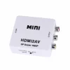 MINI CONVERTITORE ADATTATORE VIDEO AUDIO DA HDMI AV RCA HDMI2AV 1080P