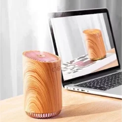 MINI DIFFUSORE AROMI UMIDIFICATORE ULTRASUONI 350ML USB AROMATERAPIA LED TX-8336