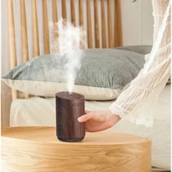 MINI DIFFUSORE AROMI UMIDIFICATORE ULTRASUONI 350ML USB AROMATERAPIA LED TX-8336