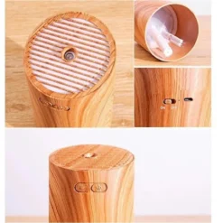 MINI DIFFUSORE AROMI UMIDIFICATORE ULTRASUONI 350ML USB AROMATERAPIA LED TX-8336